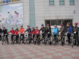 부천시장님 시민들과의 자전거 간담회
